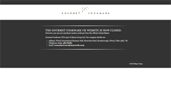 Desktop Screenshot of gourmetcookwareuk.com